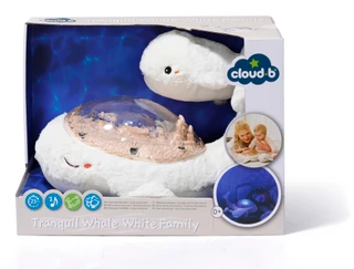 Thumbnail 1: CLOUD B  Light & Sound Tranquil Whale Family with Timer & Rattle 