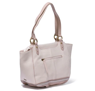 Thumbnail 3: THE SAK Genuine Leather Bolinas Satchel with Side Compartments 