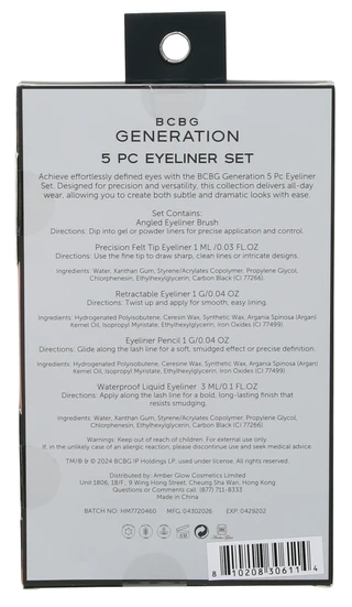 Thumbnail 2: BCBGeneration 5 Pc All-Day Wear Eyeliner Set 