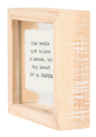 Thumbnail 2: Mud Pie 6x4 Thanks for Helping Tiny Treasure Frame with Vase 