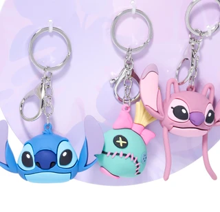 Thumbnail 2: Disney 3 Pk Stitch Bag Charm Set 