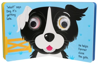 Thumbnail 2: KIDSBOOKS Farm Friends Silly Faces Book 