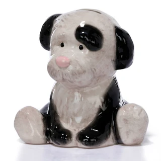 Thumbnail 1: DIAMOND STAR Ceramic Panda Coin Bank  
