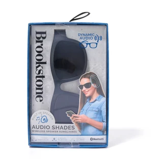 Thumbnail 1: Brookstone Audio Shades Wireless Speaker Sunglasses 