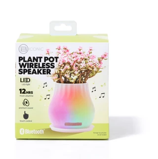 Thumbnail 1: BYTECH LED Plant Pot Wireless Speaker 