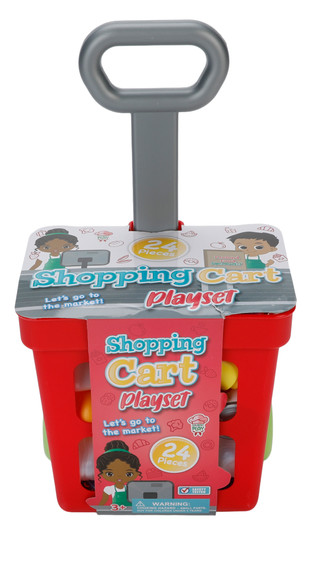 Thumbnail 1: Brooklyn Lollipop 24 Pc Shopping Cart Playset 