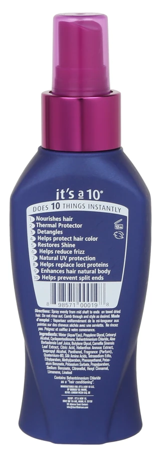 Thumbnail 2: IT'S A 10 4 oz Miracle Leave-In Product  