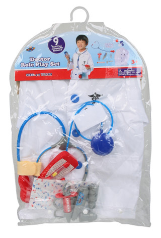 Thumbnail 1: Brooklyn Lollipop 9 Pc Doctor Role Play Set Halloween Costume 
