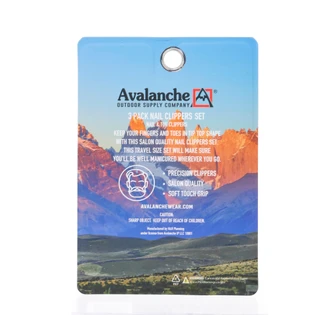 Thumbnail 2: AVALANCHE 3 Pk Nail Clippers Set 