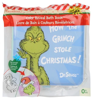 Thumbnail 1: Infantino The Grinch Christmas Color Reveal Bath Book 