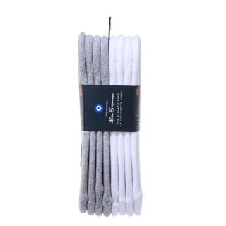 Thumbnail 3: Ben Sherman Men's 8 Pk Cushioned Sole Demi Socks 