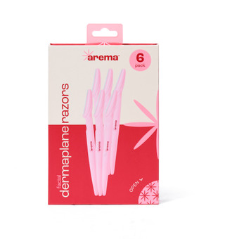 Thumbnail 1: Arema 6 Pk Facial Dermaplane Razors  