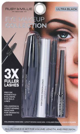 Thumbnail 1: Ruby & Millie 4 Pc Eye Makeup Collection  