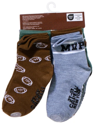 Thumbnail 3: Capelli Boys 10 Pk Non Slip Socks 