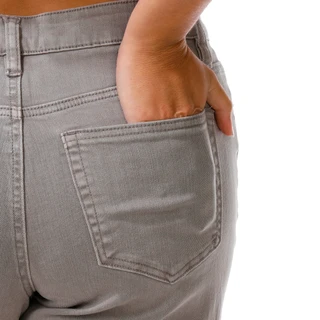 Thumbnail 2: Industry Republic Clothing Women's Wide Leg Crop Jeans 
