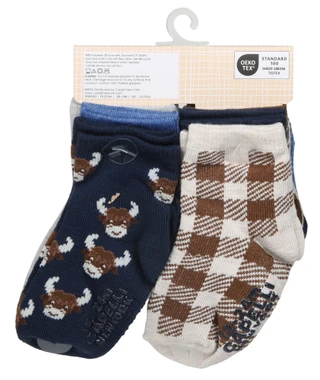 Thumbnail 2: Capelli Toddler 10 Pk No Slip Crew Socks  