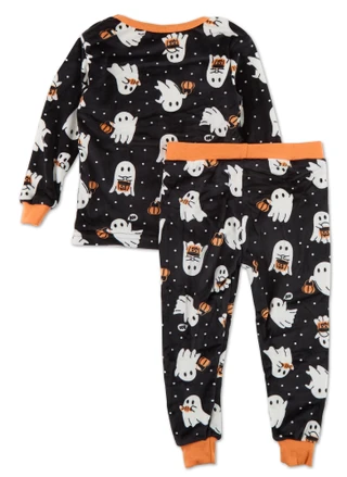 Thumbnail 2: Modern Kids  Toddler Boys 2 Pc Halloween Ghost Pajama Pants Set 