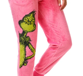 Thumbnail 4: THE GRINCH Juniors Soft Character Pants 