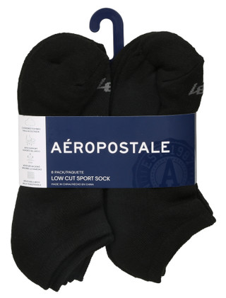 Thumbnail 1: Aeropostale Men's 8 Pk Low Cut Socks  