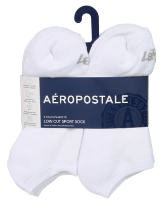 Thumbnail 1: Aeropostale Men's 8 Pk Low Cut Socks  