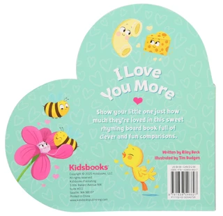 Thumbnail 3: KIDSBOOKS I Love You More Book 