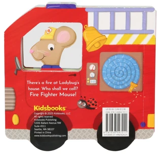 Thumbnail 2: KIDSBOOKS Mouse's Fire Truck Book 