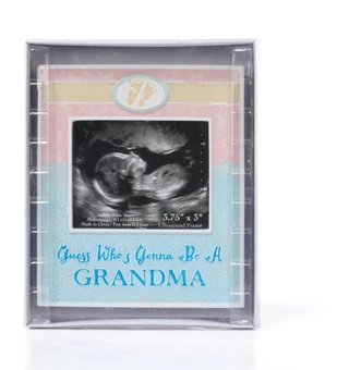 Thumbnail 1: BLUE SKY Guess Who Ultrasound Baby Photo Frame  