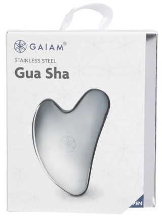 Thumbnail 1: GAIAM Stainless Steel Gua Sha 