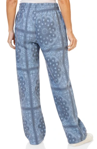 Thumbnail 2: VOGO Women's Printed Athleisure Pants 