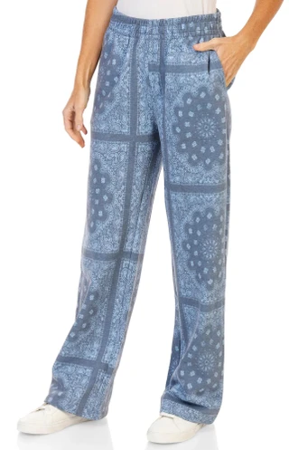 Thumbnail 1: VOGO Women's Printed Athleisure Pants 