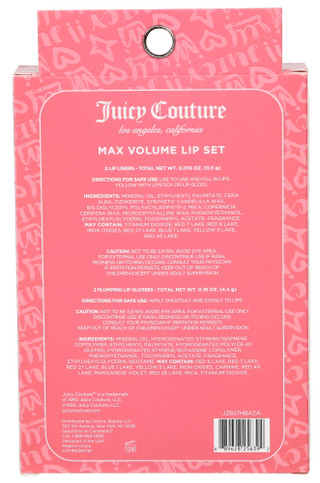Thumbnail 2: Juicy Couture 4 Pc Max Volume Lip Liner & Plumper Set 