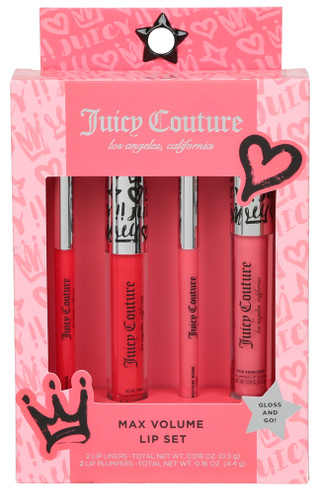 Thumbnail 1: Juicy Couture 4 Pc Max Volume Lip Liner & Plumper Set 