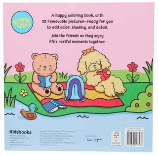 Thumbnail 2: KIDSBOOKS Rest & Relax Coloring Book 