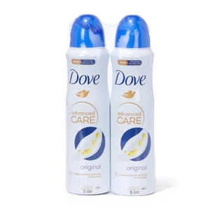 Thumbnail 1: DOVE 2 Pk Advanced Care Original Antiperspirant Spray 