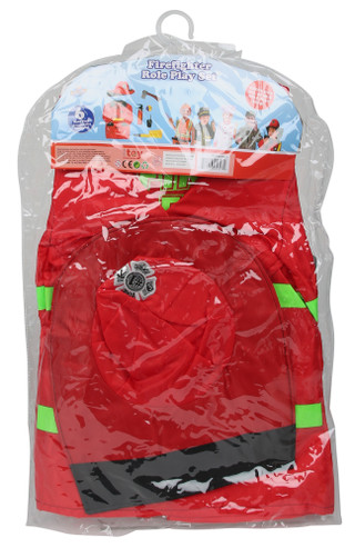 Thumbnail 2: Brooklyn Lollipop 6 Pc Firefighter Role Play Set Halloween Costume 