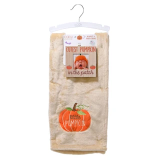 Thumbnail 1: Baby Essentials 2 Pc Little Pumpkin Baby Blanket & Photo Frame 
