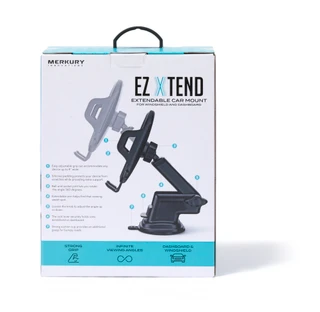 Thumbnail 2: Merkury Extendable Windshield & Dashboard Car Mount 