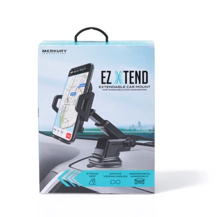 Thumbnail 1: Merkury Extendable Windshield & Dashboard Car Mount 