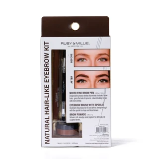 Thumbnail 2: Ruby & Millie Natural Hair-Like Eyebrow Kit 