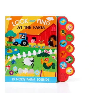 Thumbnail 1: Page Publications Farm Animal Sound Board Book 