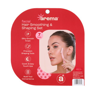 Thumbnail 2: Arema 7 Pk Facial Hair Smoothing & Shaping Set 