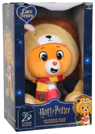 Thumbnail 1: Basic Fun! Harry Potter x Care Bears- Gryffindor House Tenderheart Bear 