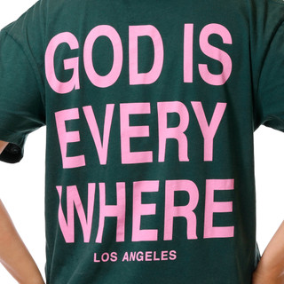 Thumbnail 3: Vintage threadz Juniors God Is Everywhere Short Sleeve Graphic Tee 