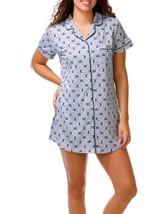 Thumbnail 1: Juicy Couture Juniors Printed Night Shirt 