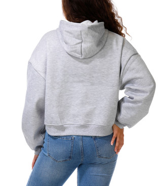Thumbnail 3: Minnie Mouse Juniors Crop Minnie Signature Hoodie 