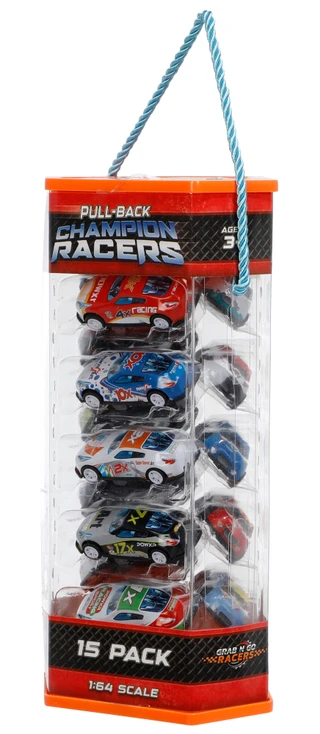 Thumbnail 1: Brooklyn Lollipop 15 Pk Pull-Back Champion Racers 