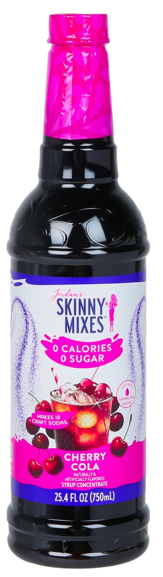 Thumbnail 1: Jordan's Skinny Mixes 25.4 oz Cherry Cola Syrup 