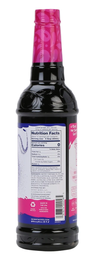 Thumbnail 2: Jordan's Skinny Mixes 25.4 oz Cherry Cola Syrup 