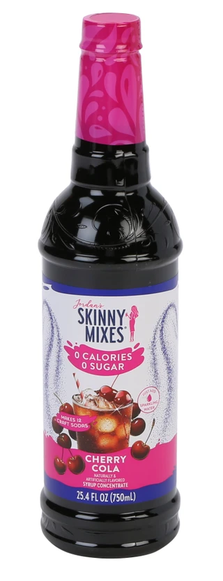 Thumbnail 1: Jordan's Skinny Mixes 25.4 oz Cherry Cola Syrup 