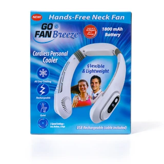 Thumbnail 1: Go Fan Hands-Free Rechargeable Neck Fan 